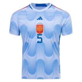 Fotbalové dres Španělsko SERGIO 5 Venkovní Mistrovství Světa 2022 Krátký Rukáv